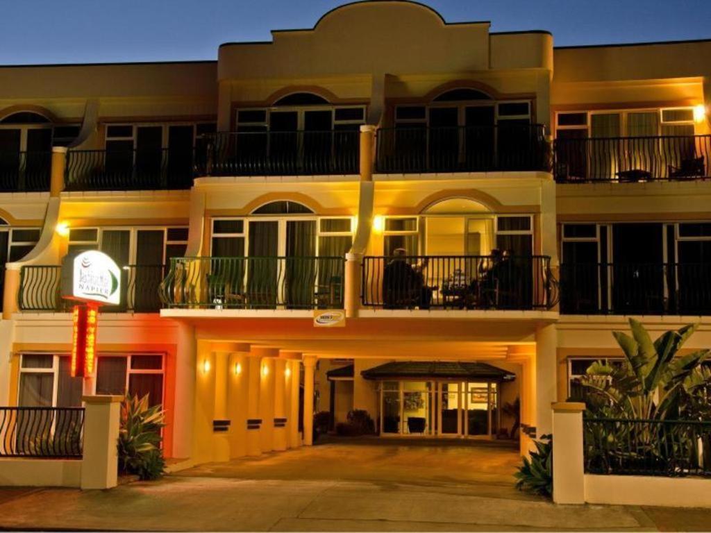 Beachfront Motel Napier Exteriér fotografie