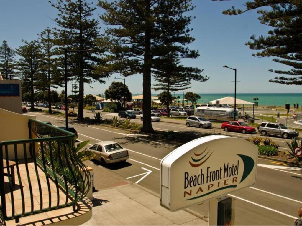Beachfront Motel Napier Exteriér fotografie