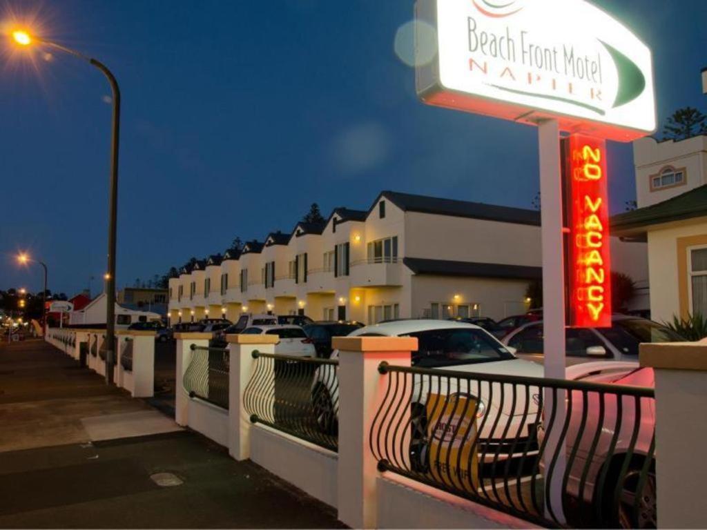Beachfront Motel Napier Exteriér fotografie