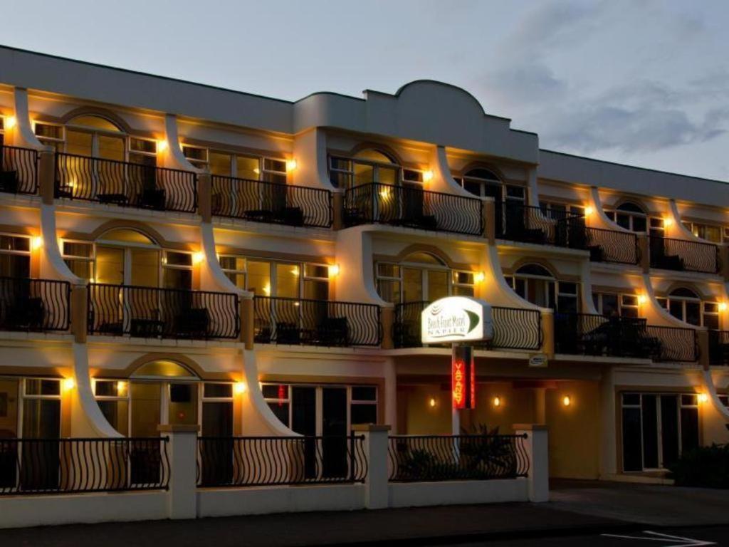 Beachfront Motel Napier Exteriér fotografie