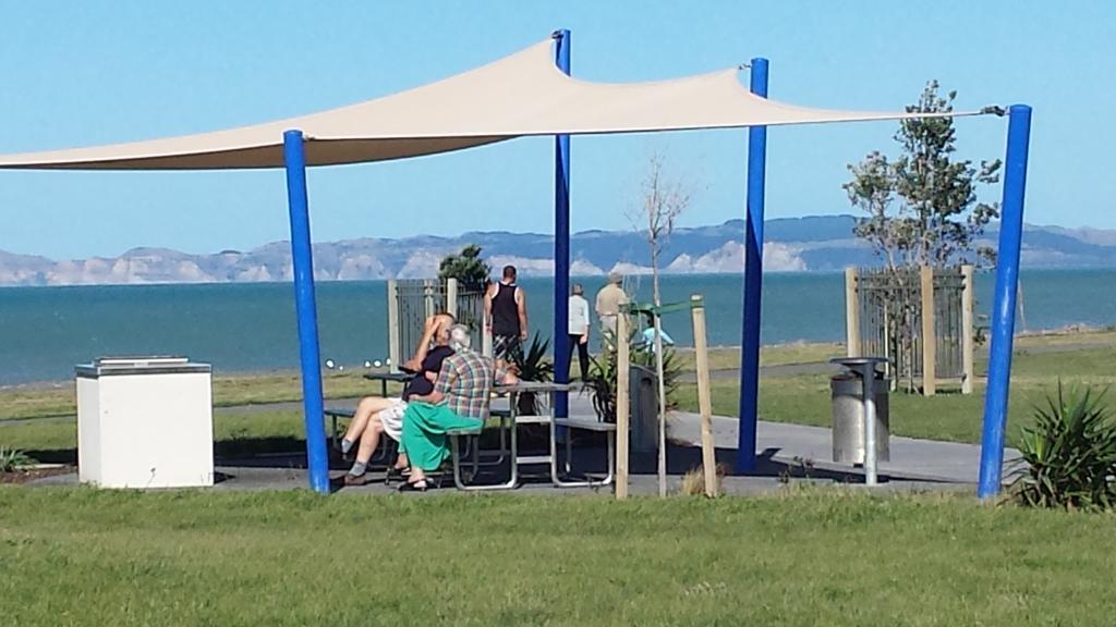 Beachfront Motel Napier Exteriér fotografie