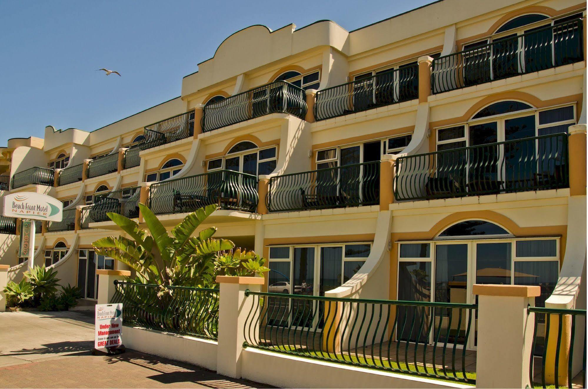 Beachfront Motel Napier Exteriér fotografie