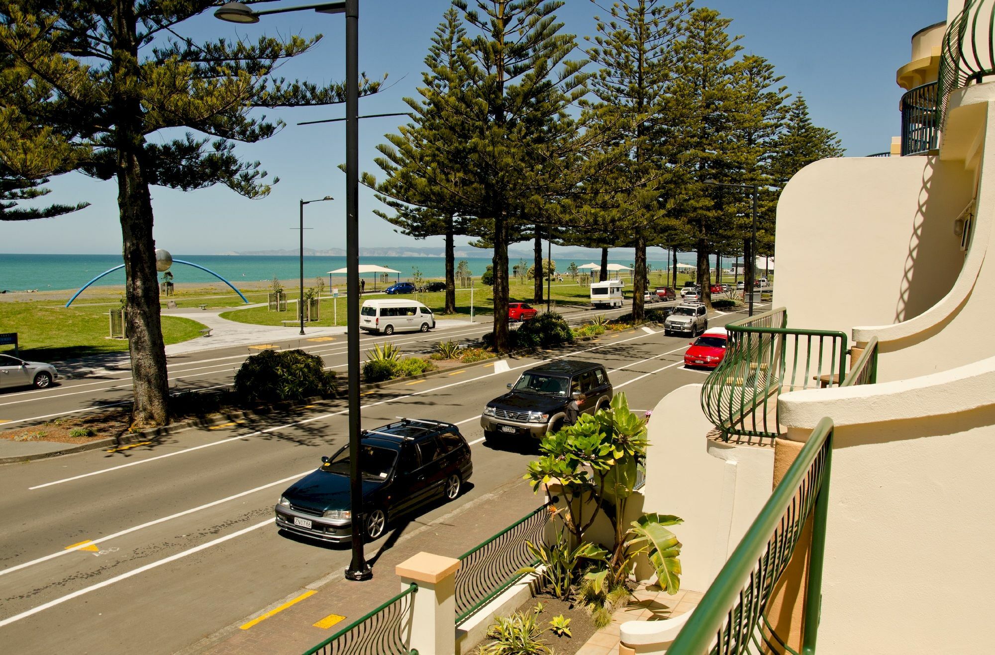 Beachfront Motel Napier Exteriér fotografie