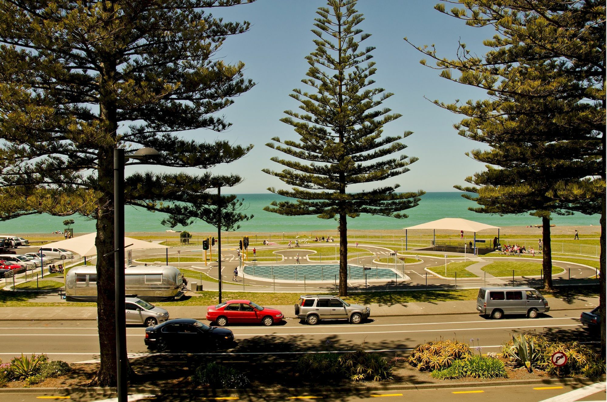 Beachfront Motel Napier Exteriér fotografie